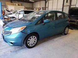 Salvage cars for sale from Copart Kansas City, KS: 2015 Nissan Versa Note S