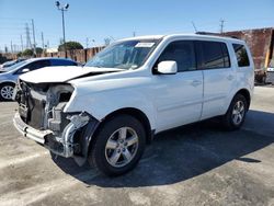 Salvage cars for sale from Copart Wilmington, CA: 2011 Honda Pilot EXL