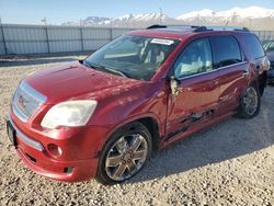 Salvage cars for sale from Copart Magna, UT: 2012 GMC Acadia Denali