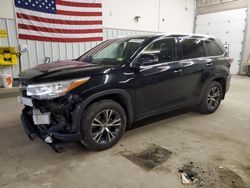 2016 Toyota Highlander XLE for sale in Candia, NH