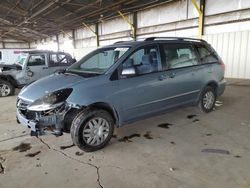 Toyota salvage cars for sale: 2006 Toyota Sienna CE