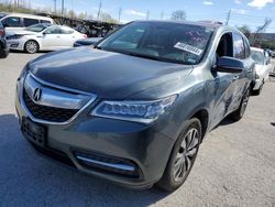 Acura salvage cars for sale: 2014 Acura MDX Technology