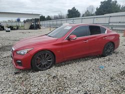 Salvage cars for sale from Copart Memphis, TN: 2017 Infiniti Q50 RED Sport 400