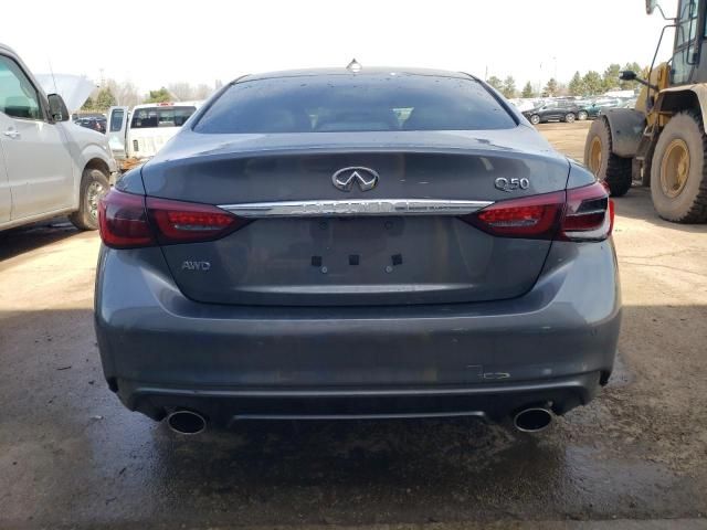 2022 Infiniti Q50 Sensory