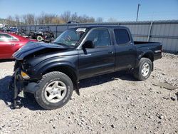 Salvage cars for sale from Copart Lawrenceburg, KY: 2002 Toyota Tacoma Double Cab