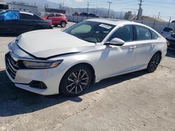 Honda Accord exl salvage cars for sale: 2022 Honda Accord EXL