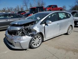 Toyota Prius salvage cars for sale: 2013 Toyota Prius V