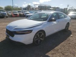 Honda salvage cars for sale: 2023 Honda Accord Hybrid Sport