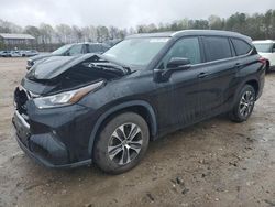 Toyota Highlander salvage cars for sale: 2020 Toyota Highlander XLE