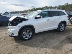 Salvage cars for sale from Copart Greenwell Springs, LA: 2015 Toyota Highlander Limited