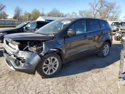 Salvage cars for sale from Copart Wichita, KS: 2019 Ford Escape SE