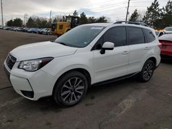 Subaru Vehiculos salvage en venta: 2018 Subaru Forester 2.0XT Premium