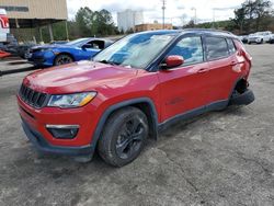 Salvage cars for sale from Copart Gaston, SC: 2019 Jeep Compass Latitude