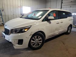 KIA Sedona lx Vehiculos salvage en venta: 2017 KIA Sedona LX