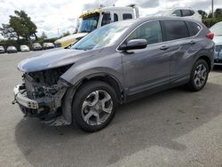 Salvage cars for sale from Copart San Martin, CA: 2018 Honda CR-V EX