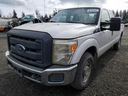 Salvage cars for sale from Copart Arlington, WA: 2015 Ford F250 Super Duty