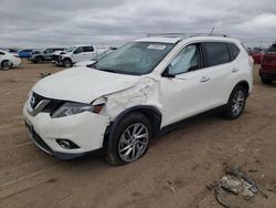 Salvage cars for sale from Copart Amarillo, TX: 2014 Nissan Rogue S