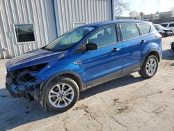 Salvage cars for sale from Copart Tulsa, OK: 2019 Ford Escape S