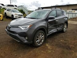 Toyota Vehiculos salvage en venta: 2017 Toyota Rav4 Limited