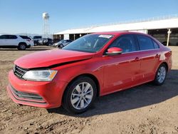 Volkswagen Jetta SE salvage cars for sale: 2015 Volkswagen Jetta SE