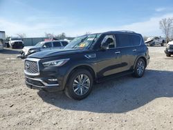 Vehiculos salvage en venta de Copart Kansas City, KS: 2019 Infiniti QX80 Luxe