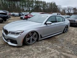 BMW salvage cars for sale: 2016 BMW 750 XI