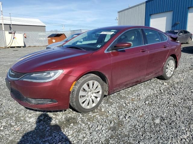 2016 Chrysler 200 LX