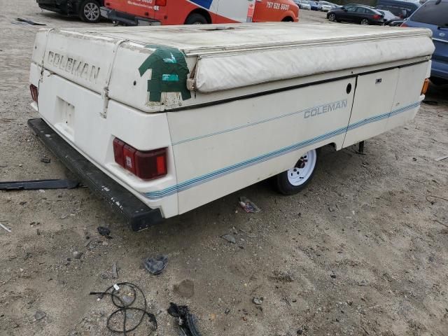 1990 Coleman Travel Trailer