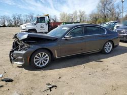 BMW salvage cars for sale: 2021 BMW 740 XI