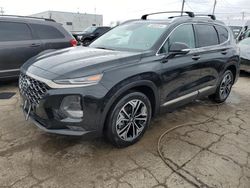 2020 Hyundai Santa FE Limited en venta en Chicago Heights, IL