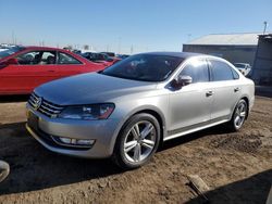 Volkswagen Passat salvage cars for sale: 2013 Volkswagen Passat SEL