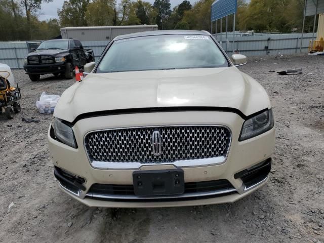 2018 Lincoln Continental Select