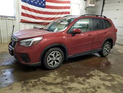 Vehiculos salvage en venta de Copart Lyman, ME: 2021 Subaru Forester Premium