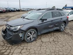 Vehiculos salvage en venta de Copart Woodhaven, MI: 2019 Subaru Outback 2.5I Limited