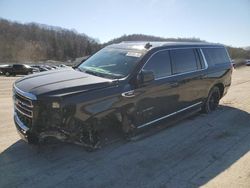 Salvage cars for sale from Copart Ellwood City, PA: 2022 GMC Yukon XL K1500 SLT