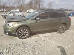 Subaru Outback 2.5i Limited salvage cars for sale: 2016 Subaru Outback 2.5I Limited