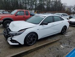 Hyundai salvage cars for sale: 2023 Hyundai Elantra N Line