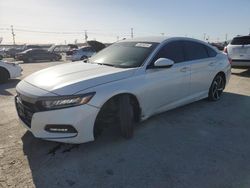 Salvage cars for sale from Copart Sun Valley, CA: 2019 Honda Accord Sport