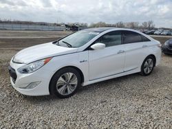 Vehiculos salvage en venta de Copart Kansas City, KS: 2015 Hyundai Sonata Hybrid