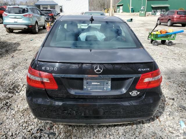 2011 Mercedes-Benz E 550 4matic