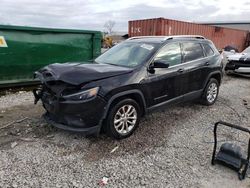 Jeep salvage cars for sale: 2019 Jeep Cherokee Latitude