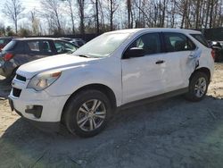 Chevrolet Equinox LS salvage cars for sale: 2010 Chevrolet Equinox LS