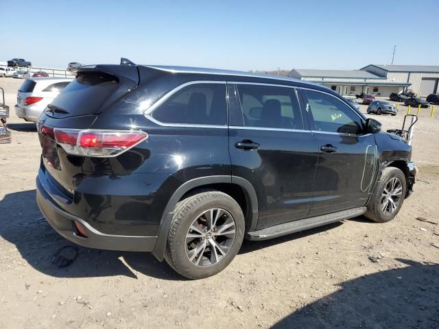 2016 Toyota Highlander XLE