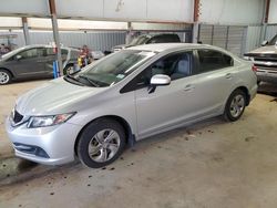 Salvage cars for sale from Copart Mocksville, NC: 2015 Honda Civic LX