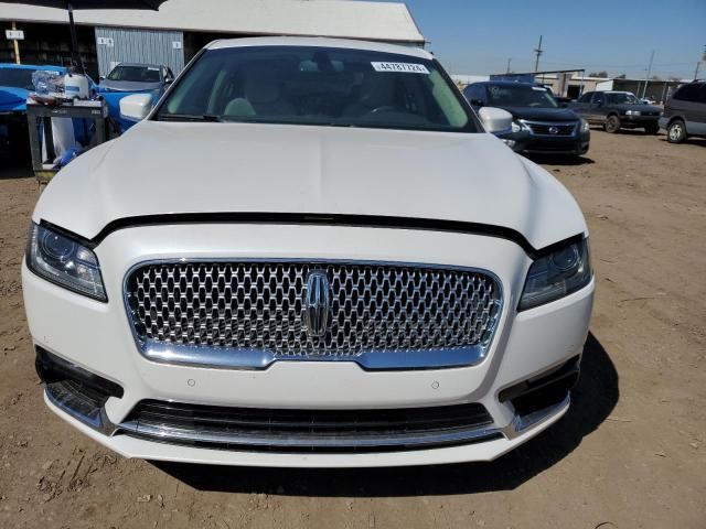 2017 Lincoln Continental Select