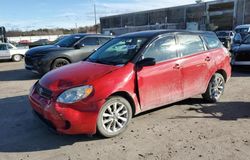 Salvage cars for sale from Copart Fredericksburg, VA: 2007 Toyota Corolla Matrix XR