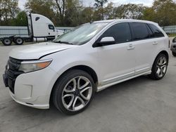 Salvage cars for sale from Copart Augusta, GA: 2011 Ford Edge Sport