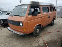 Salvage cars for sale from Copart Chicago Heights, IL: 1982 Volkswagen Vanagon Campmobile