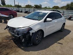 Toyota salvage cars for sale: 2018 Toyota Corolla L