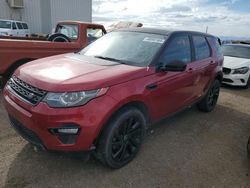 Land Rover Discovery salvage cars for sale: 2015 Land Rover Discovery Sport HSE